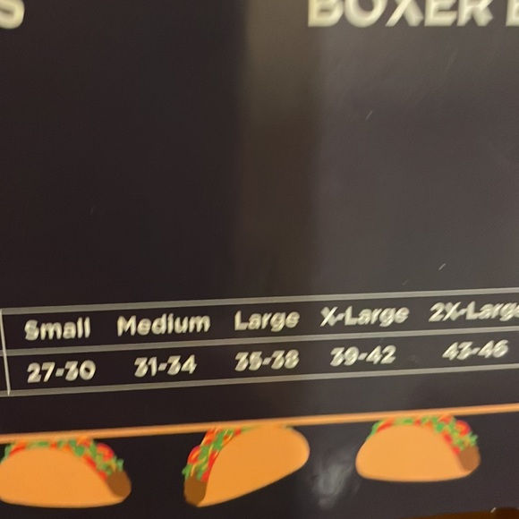 Funky Socks + boxer briefs Men’s TACO inspired 3 piece gift set size large - Picture 6 of 7